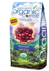 light Roast Whole Bean Coffee - USDA Certified Organic Arabica Coffee